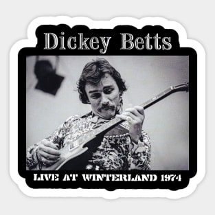 Rip Dickey betts Sticker